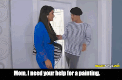 theincestuousweb: Check out the full Incest Captions - Painting My Mother gallery here Follow me for more https://theincestuousweb.tumblr.com 