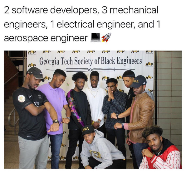 justty:  lagonegirl:But white people see “thugs” only…  Yassssss NSBE