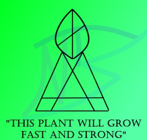 strangesigils:“This Plant Will Grow Fast And Strong”Requested by @inkyhorrorDraw or paint this on th