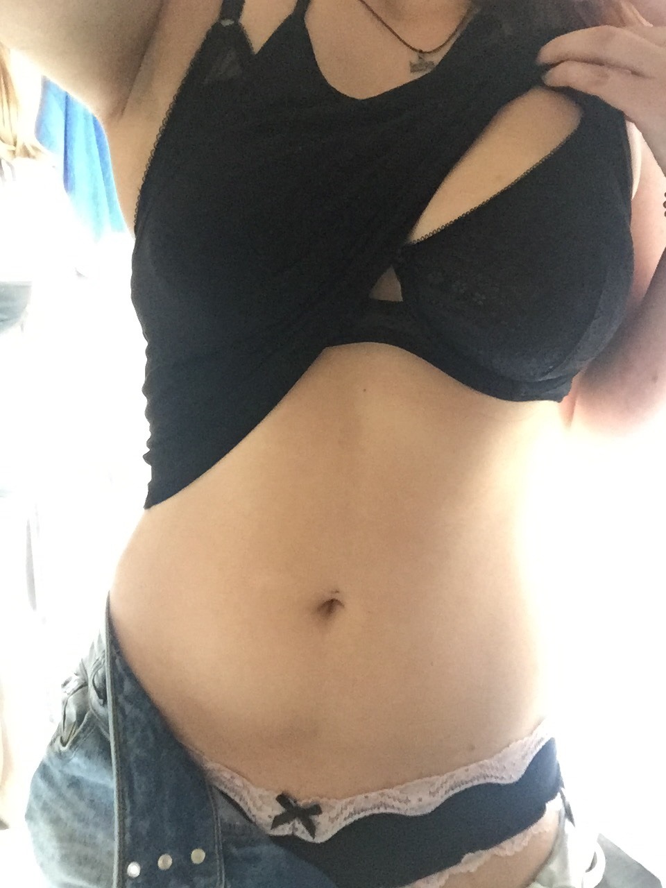 rapeb8:  see me on the street this is what I’m wearing underneath