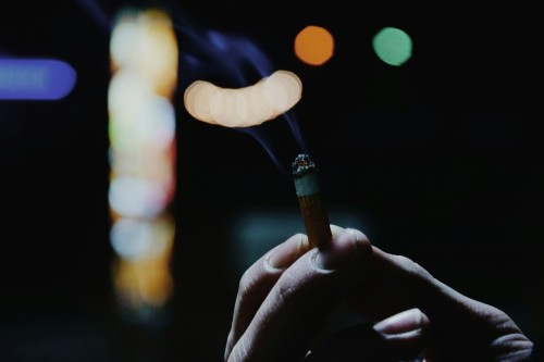 XXX marci1900:  Midnight cigarette 💁🚬 photo