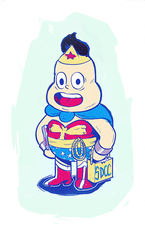 Get ready for our panel today at San Diego Comic-Con! From Steven Universe intern