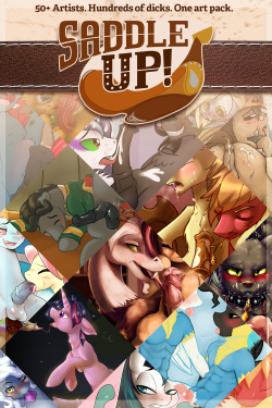 **     ANNOUNCING     ***         SADDLE UP! A few months ago, I started getting together a big group of artists, hoping to put together just a massive pony portfolio. The result, coming this July, is Saddle Up!  Unlike most other adult pony