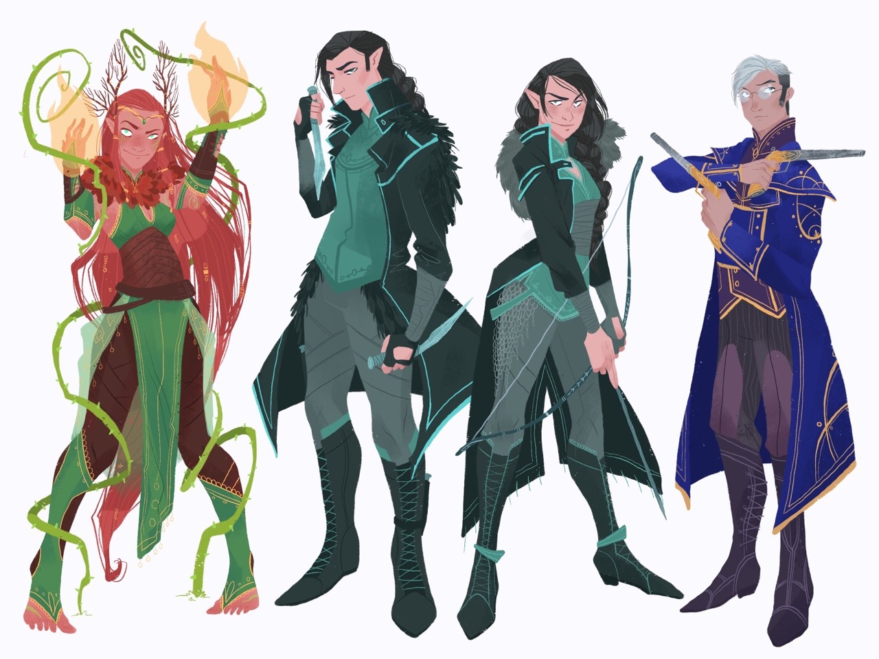 bailiesartblog: I’m only 1/3 way through Critical Role so I guess I’m officially