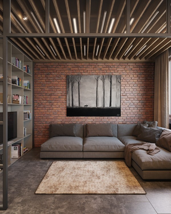 homedesigning:  (via Exposed Brick: Two Ways) 