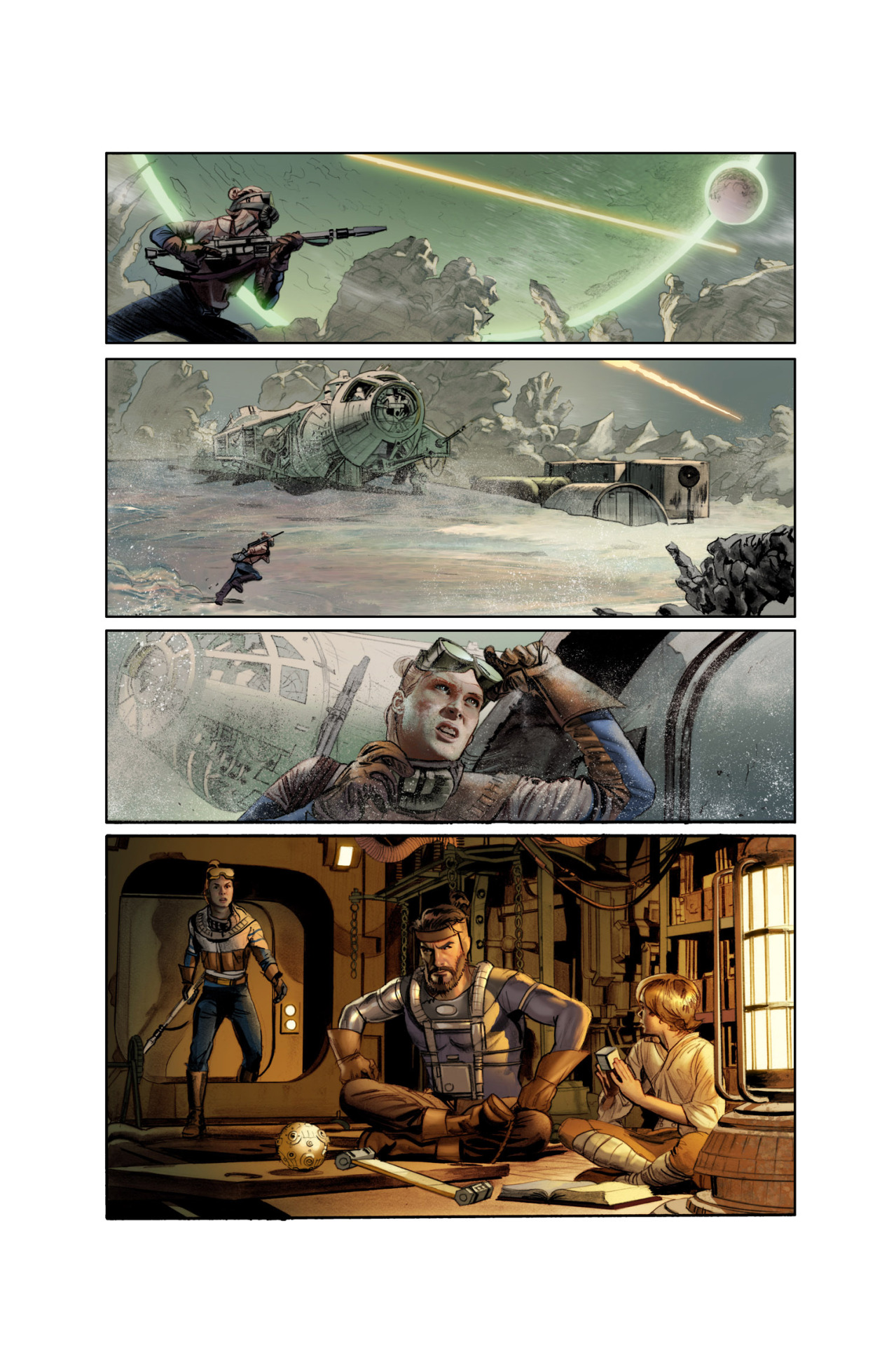 At this past weekend’s WonderCon, Dark Horse announced a project that has completely captured my imagination: a comic adaptation of George Lucas’ original script for Star Wars. From the press release:
“Three years before his 1977 film, George Lucas...