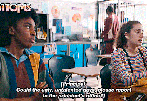 RACHEL SENNOTT AND AYO EDEBIRI Bottoms (2023) Dir. Emma Seligman