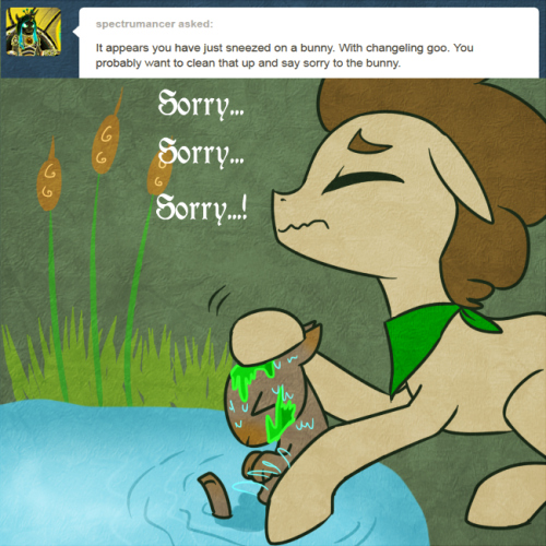 tantamount-time-turner:  Well, morning is off to a good start.  o.o;; Poor bunny @@;