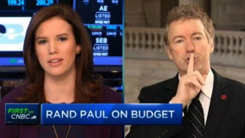 Rand Paul to Female TV Anchor: ‘Shhhhh,’ 'Calm Down’“You know what’s a