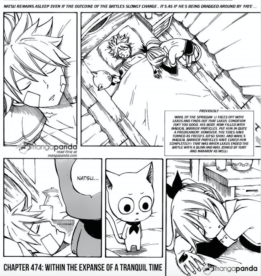 erzuh:LITERALLY LUCY IS STAYING BY HIS SIDE NOT EVEN LEAVING TO GO SLEEP UNTIL NATSU