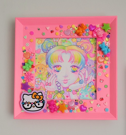 Been Into Decorating Frames Then Making A Picture To Go With Them