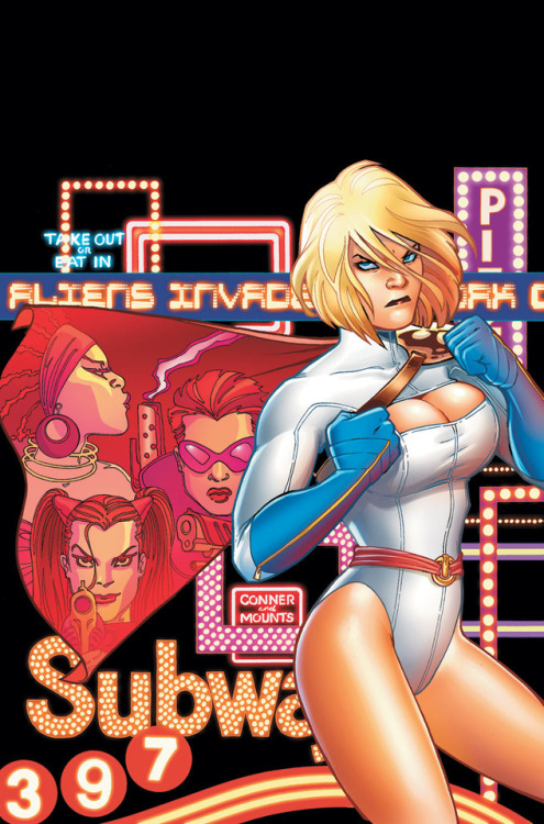 biggoonie:Power Girl #1-6 by Amanda Conner