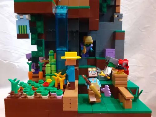 I Made A Lego Minecraft Moc 18x 20 Studs :3