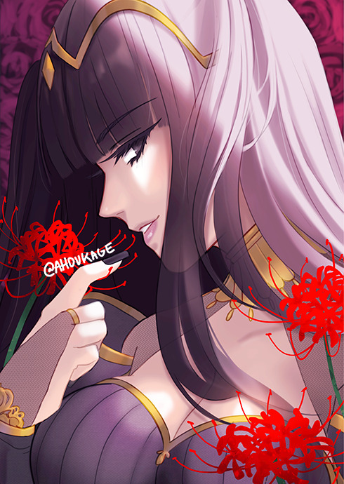 Wedding Tharja is bae &lt;3www.ahoukage.com/product-page/wedding-tharja-print