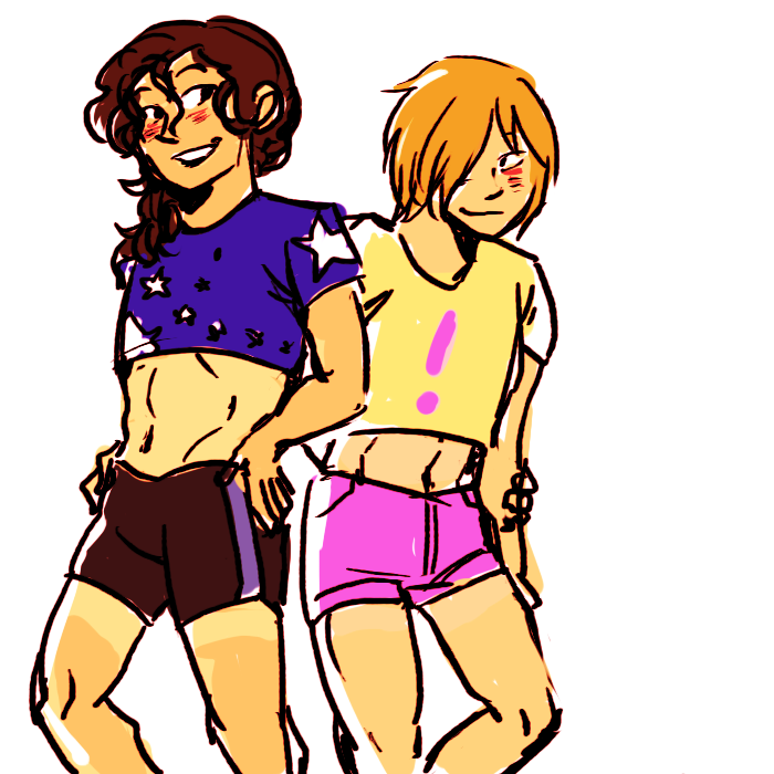 callmekitto:  hello I heard there were crop tops in this neck of the woods how are