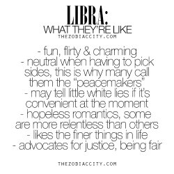 zodiaccity:  Libra: What They’re Like.