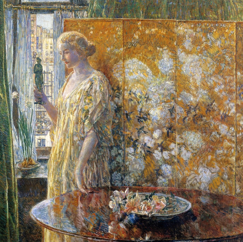 Tanagra (The Builders, New York), 1918 By Childe Hassam (American, 1859–1935)