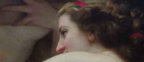 William Bouguereau,Nymphs and Satyr (details)