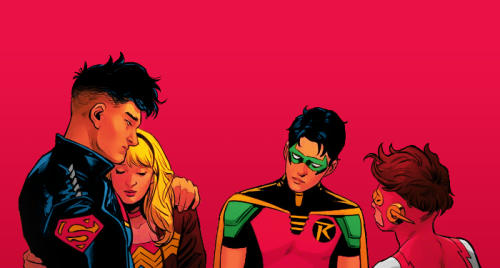 youngjustus:The times we had together were some of the best of my life…The Core Four in Dark Knights