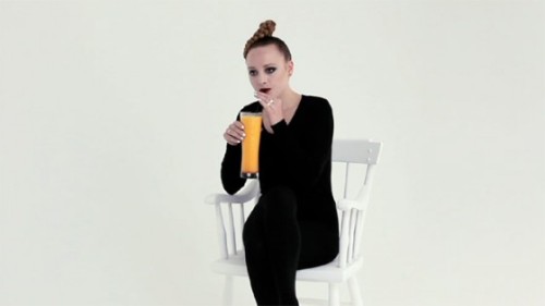 showslow:  Some people will do anything in the name of art. Performance artist Millie Brown has mastered the art of regurgitation, and we mean that literally. Brown’s work is called “Nexus Vomitus,” which involves Brown drinking colored milk and