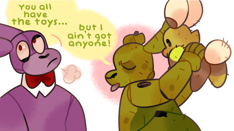 fazbear-and-friends:  PART 1 || PART 2first u wanna kill me now u wanna kiss me.