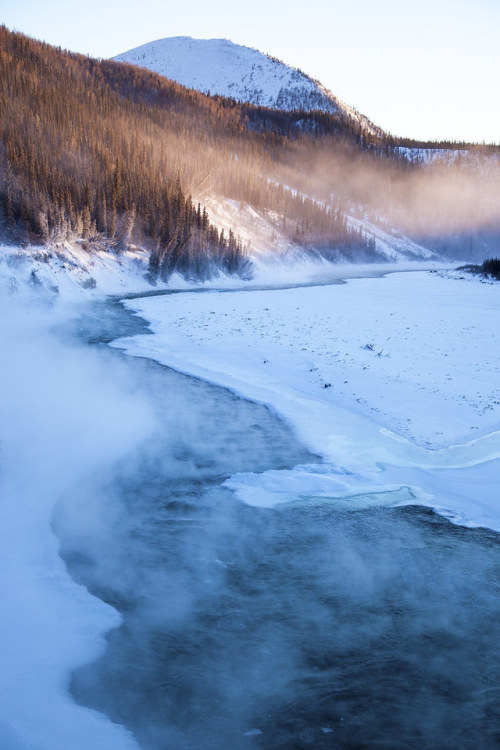 vurtual:Cold Day on the Nenana River (by Daniel Leifheit)Denali Borough, Alaska, USA