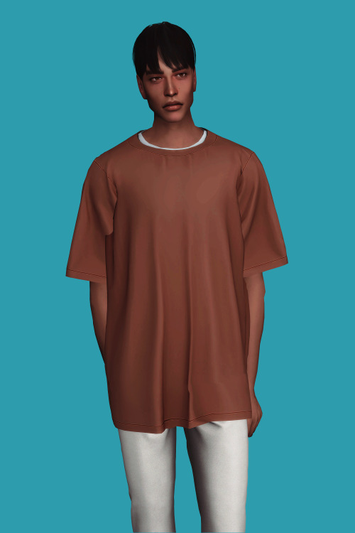 Oversized T-Shirt III is released publicly!TopNew MeshAll LOD’sShadow MapNormal Map30 SwatchesHQ Com