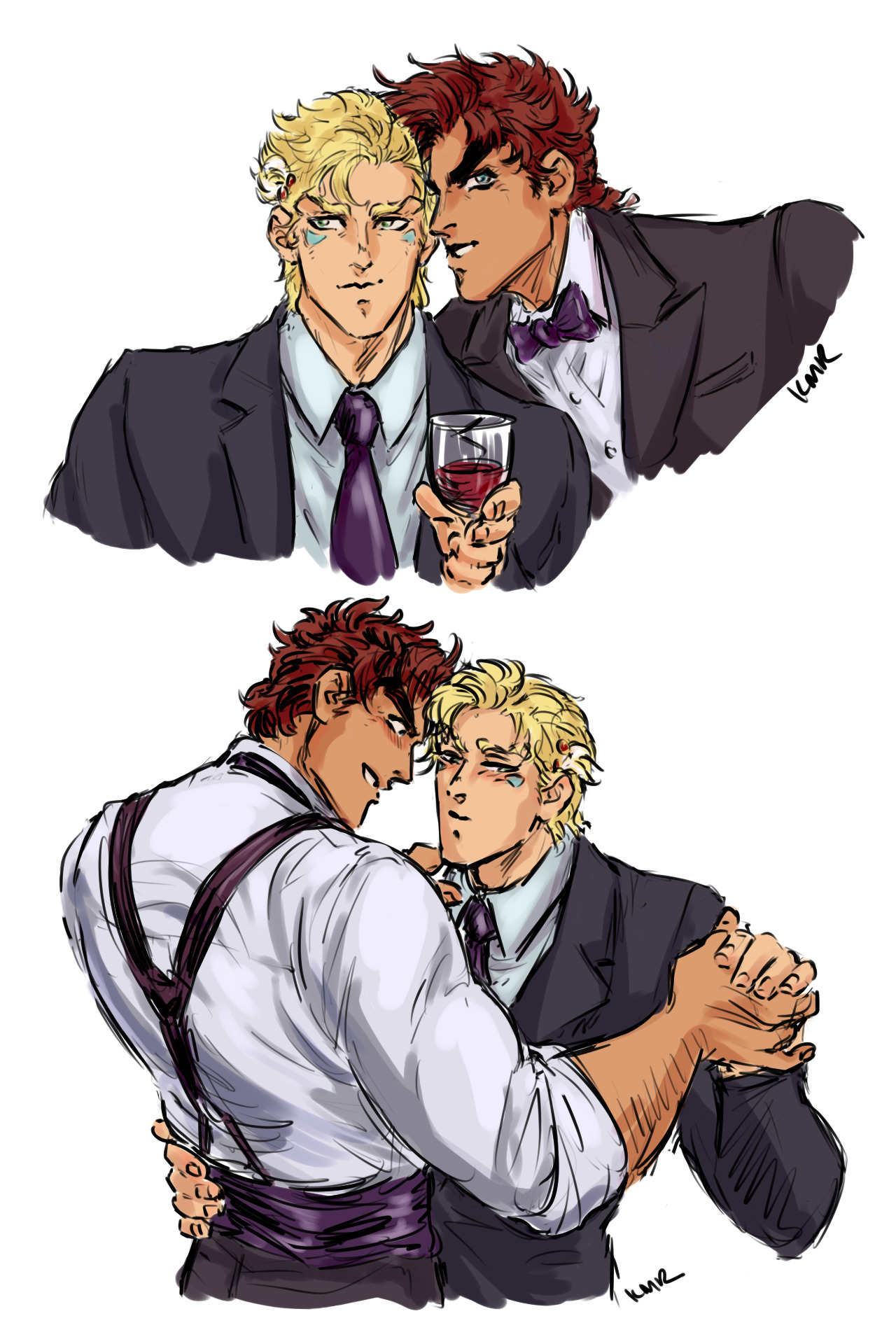 kuromegarin: black tie affair 
