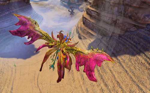 virtue-of-justice:The mordrem glider is really super pretty &lt;3 @guildwars2 thank you -  it’s love