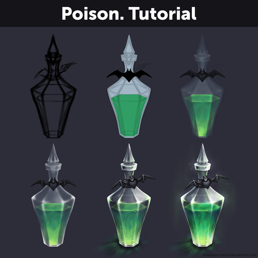 How to Art — Poison. Tutorial by Anastasia-berry