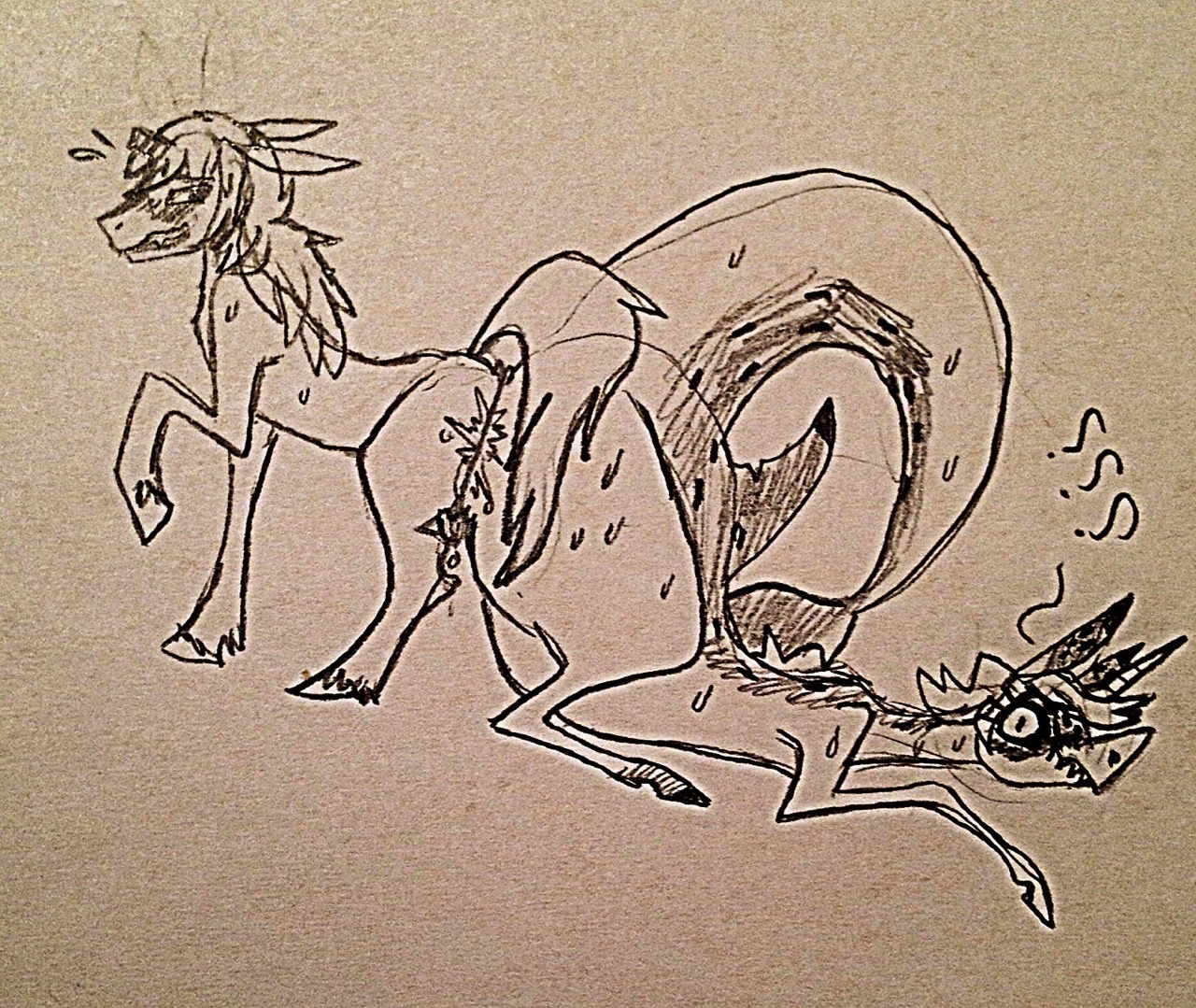 ragtown:  Nathanxnibblette~ complete with knotty aftermath~ 9w9 and some lacero and