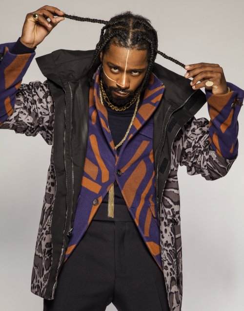 Lakeith Stanfield photographed by Mike Ruiz for Rogue, 2021