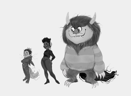 eimqo:Where the Wild Things Are redesigned for class!