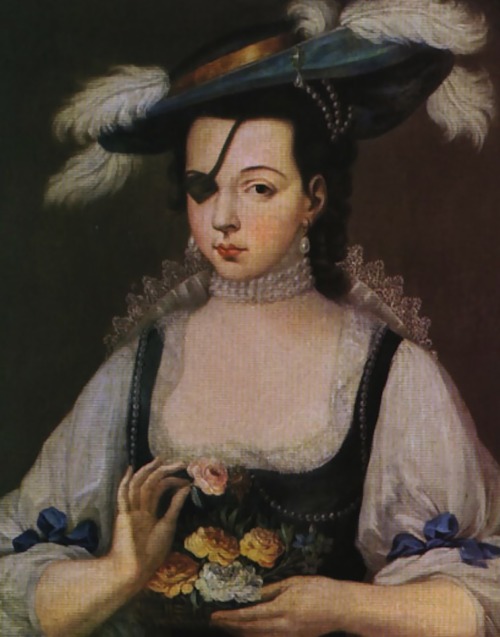 weird-girl-anthem: valinaraii: Different portraits of Ana Mendoza de la Cerda, Princess of Eboli. Ma