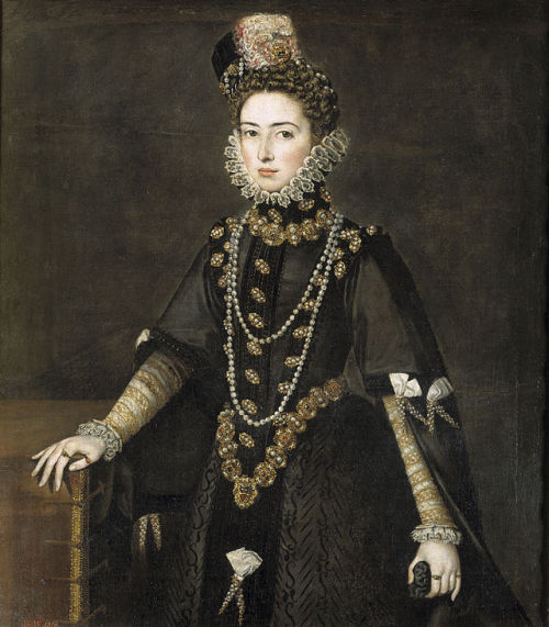 Catherine Michelle of Spain.Born in Madrid in 1567, as a daughter of King Philip II of Spain and his