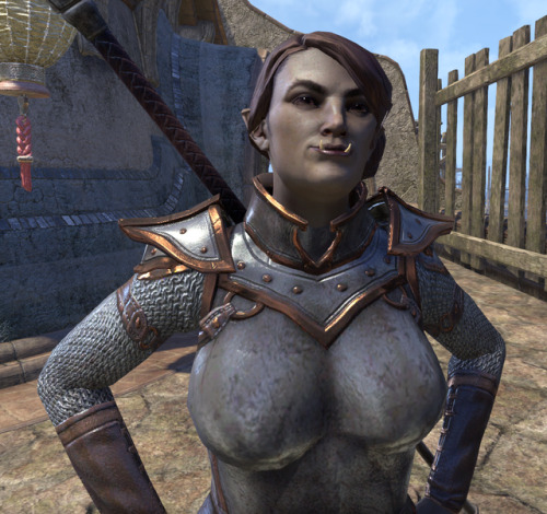 meet Ursaghal gra-Enkh, nomadic Orc wise-woman in trainingher best friend is a bear and she loves cu