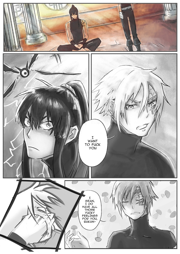 snsuki-krokodilena:  D.Gray-man Yullen-AreKanÂ DoujinshiÂ â€œRead between