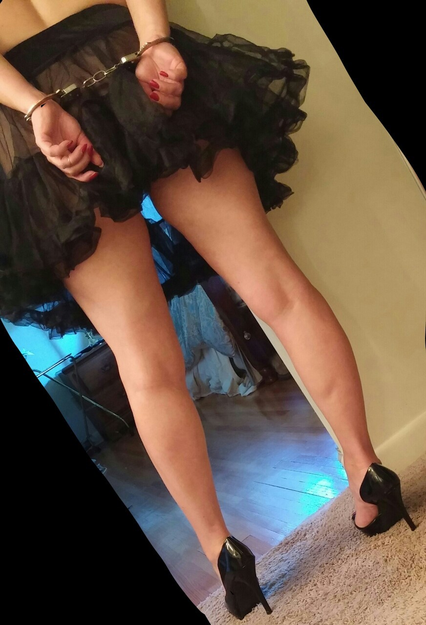 shyhousewife:  Petticoat and handcuffs