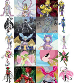 Deahnacrumbs:beautiful Female Digimon By ~Metalexveemon En We Heart It.