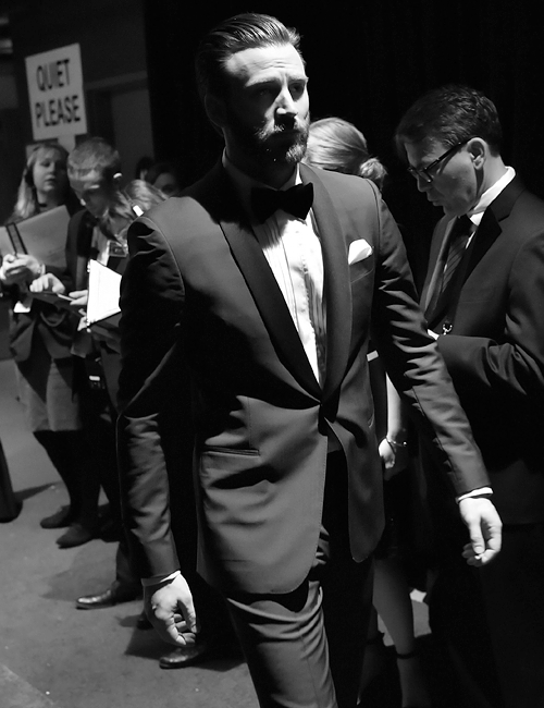 dailychrisrevans:   Chris Evans backstage at the 89th Annual Academy Awards at Hollywood