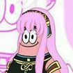 finenuts:  theheartlessmaniac:  deliciouslyunstable:  hatsune squidward  Megurine