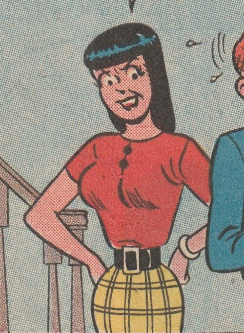 Veronica has a tiny waist! From Archie #121.