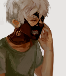 kotocca:  A gift for a friend who loves Kaneki  -.-