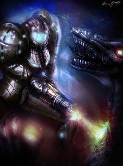 theomeganerd:  Metroid by Ioannis Papazis