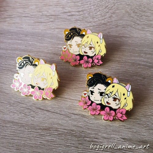 My YOI themed pins just arrived!Hope you like them ^^Feel free to check it out!LINK HERE