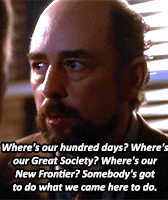harisonsolo:Top 10 West Wing Characters (as voted by my followers) #5: Toby Ziegler“We’re a group. W