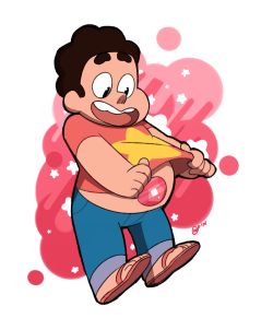 genchiart:  30 Day Steven Universe Meme: Day 4 4. and STEVEN! We need more protagonists/heroes like Steven.