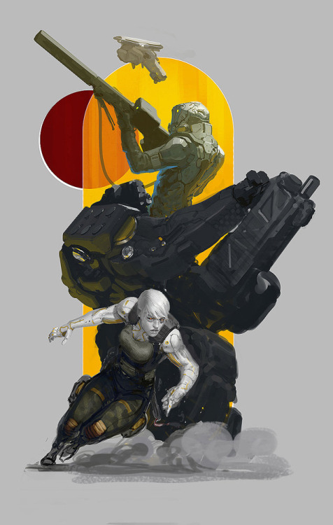 posthumanart:  Showcase: Trevor Claxton (https://www.artstation.com/artist/trevor)