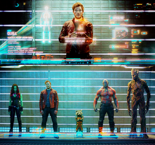 sincewemet:  - They call themselves the Guardians of the Galaxy.- What a bunch of a-holes.