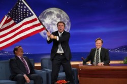 tfm-intern:  Will Ferrell yelling “Russia sucks!” and waiving the stars and stripes on live TV. TFM. 